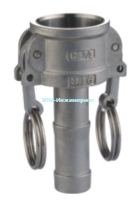 Камлок нержавеющий Ду-100 4" (100 мм ±2)  AISI316 (БРС «мама» — шланговый штуцер) от компании ООО "ЭПМ-Инжиниринг"